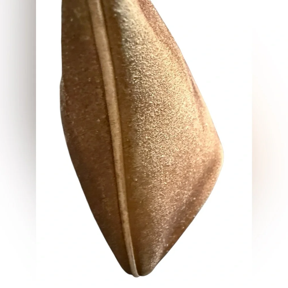 Salvatore Ferragamo Suede Shoulder Bag Hobo Top Handle Made in Italy